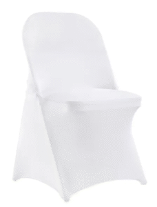 Housse de chaise blanc